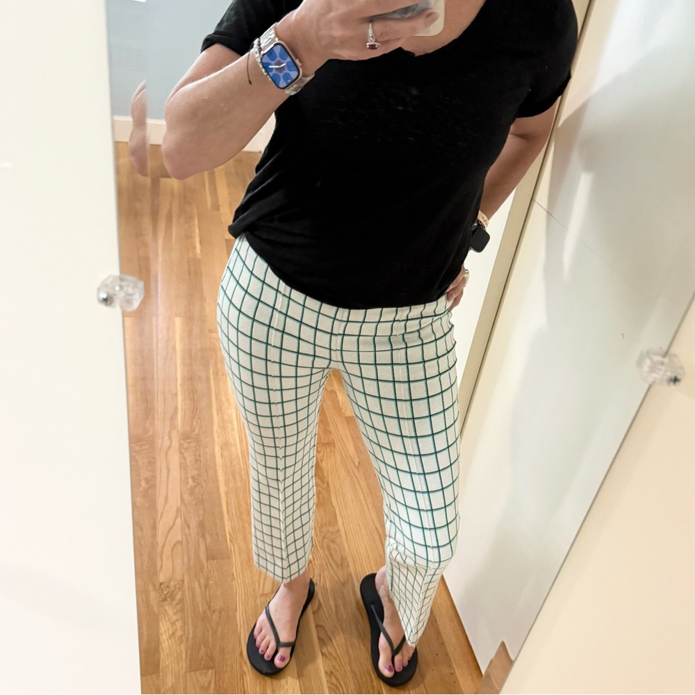 Anthropologie The Essential Cropped Flare Trousers - Picture 6 of 11